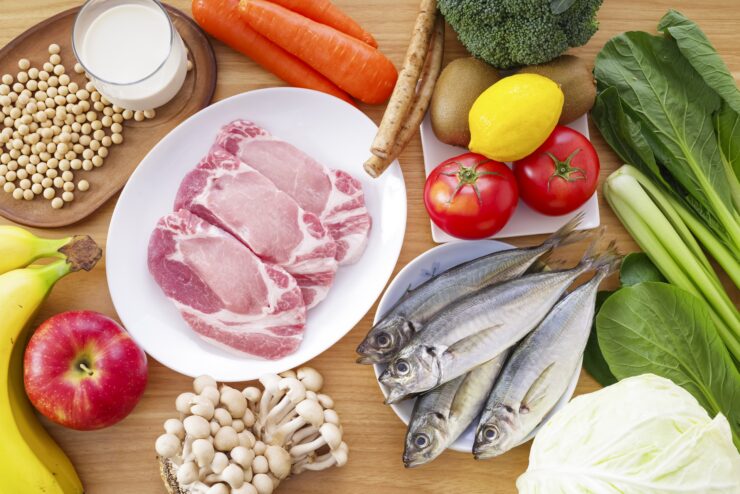 健康的な爪に必要な栄養素のイメージ画像